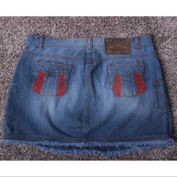 D & G by Dolce and Gabbana, Jean Skirt - Picture 7 of 8